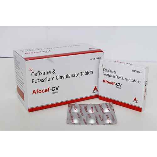 afocef cv - Cefixime 200 mg + Potassium Clavulanate 125mg