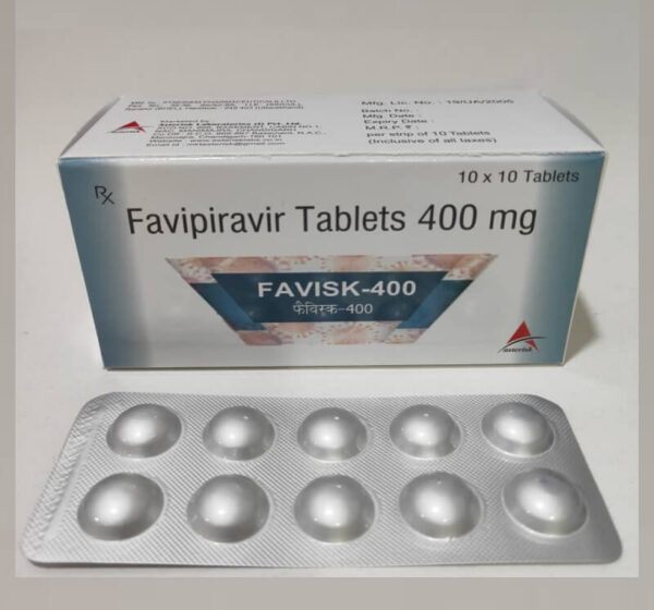 Favipiravir Tablets 400 mg - FAVISK-400 - COVID-19 Vaccine