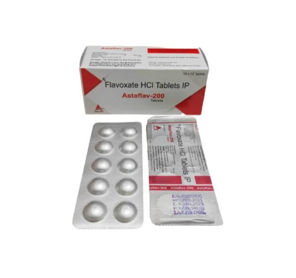 Flavoxate HCL Tablets IP - Astaflav-200
